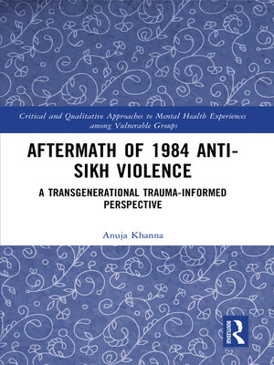 cover image of Aftermath of 1984 Anti-Sikh Violence